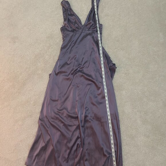 Purple flowy prom/ formal dress - Picture 6 of 7